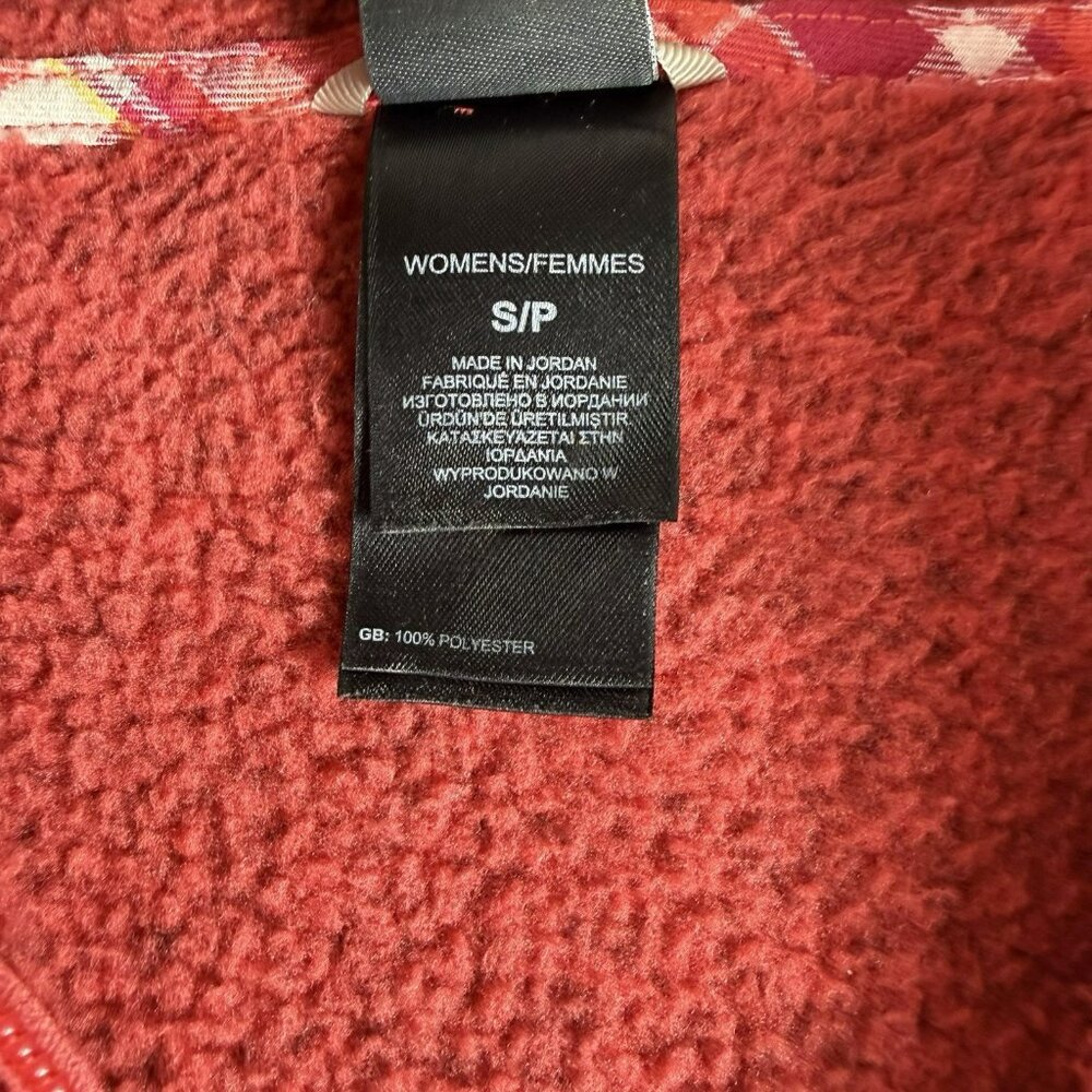 The North Face Full Zip Sweater Fleece Jacket Red Women’s Size Small - Picture 4 of 8